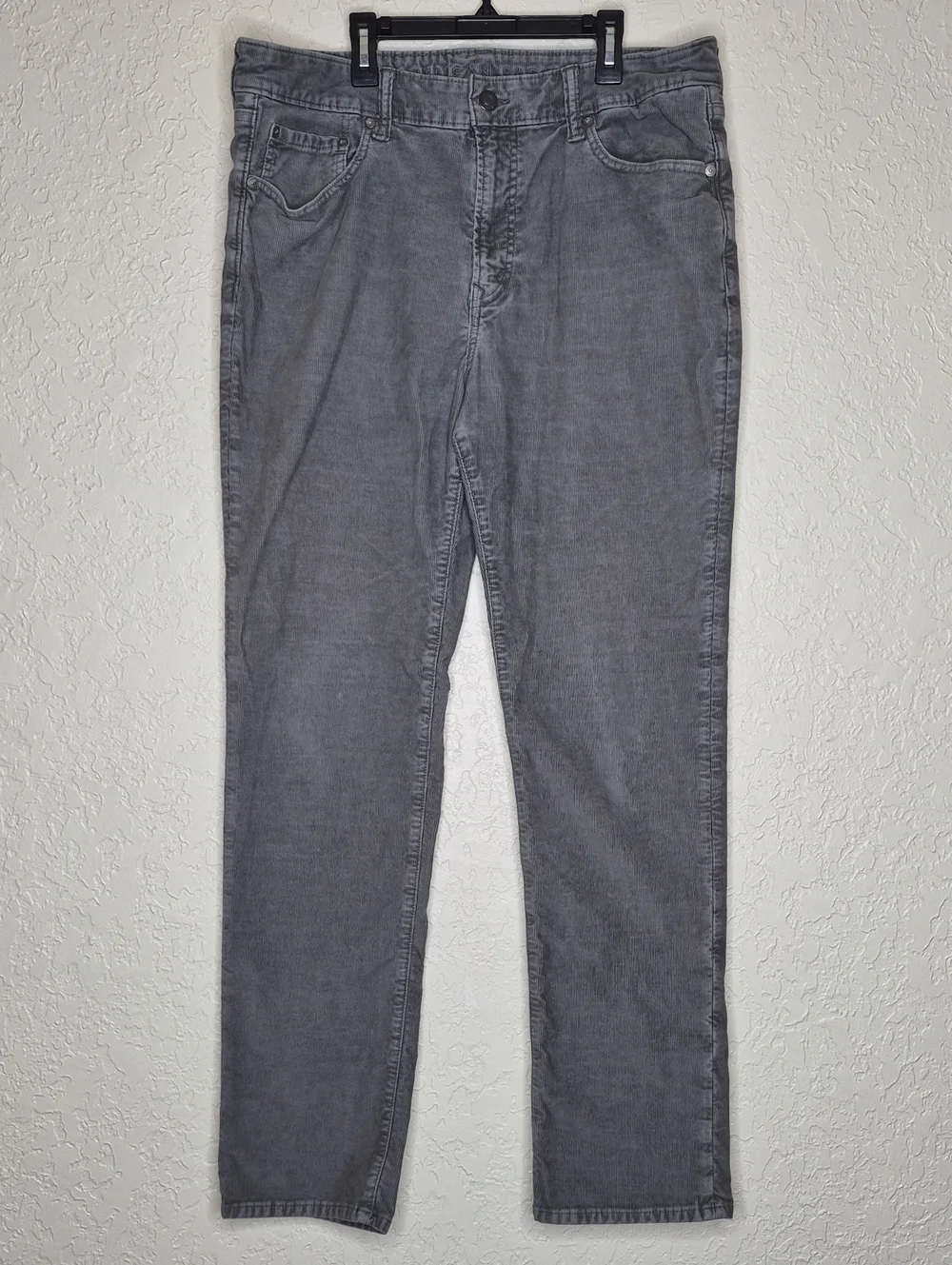 American Eagle Flex Corduroy Pants Gray Size 36x34